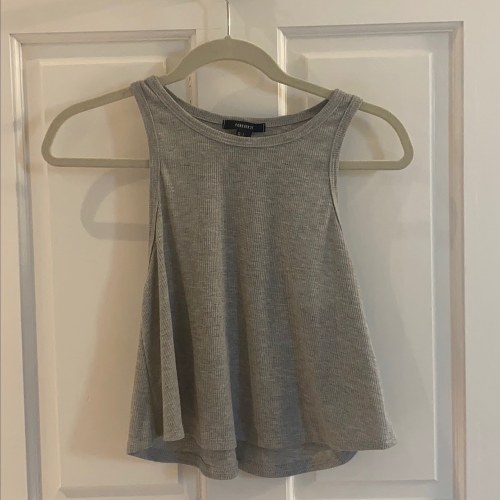 Grey tank top from forever 21